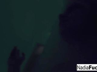 Nadia White Masturbating in the Shower, x rated clip fb