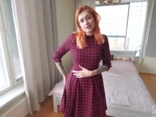 Excellent Redhead goddess Sucks and Hard Fucks You While Parents Away - JOI Game