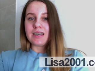 German BBW Teen Masturbates Like a sweetheart Lisa2001 Teeny