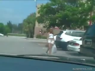 Blowjob In Cop Car