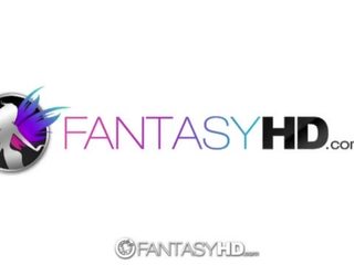 HD FantasyHD - Young college lady Ariana Marie is taught about adult film