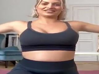 Lena Gercke Workout Boobs Titjob, Free HD dirty clip 27